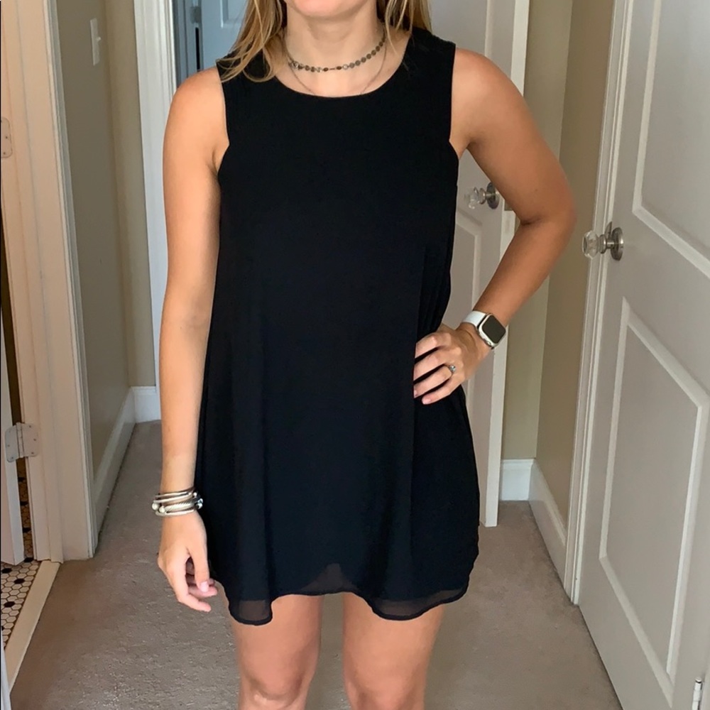 Back shift dress